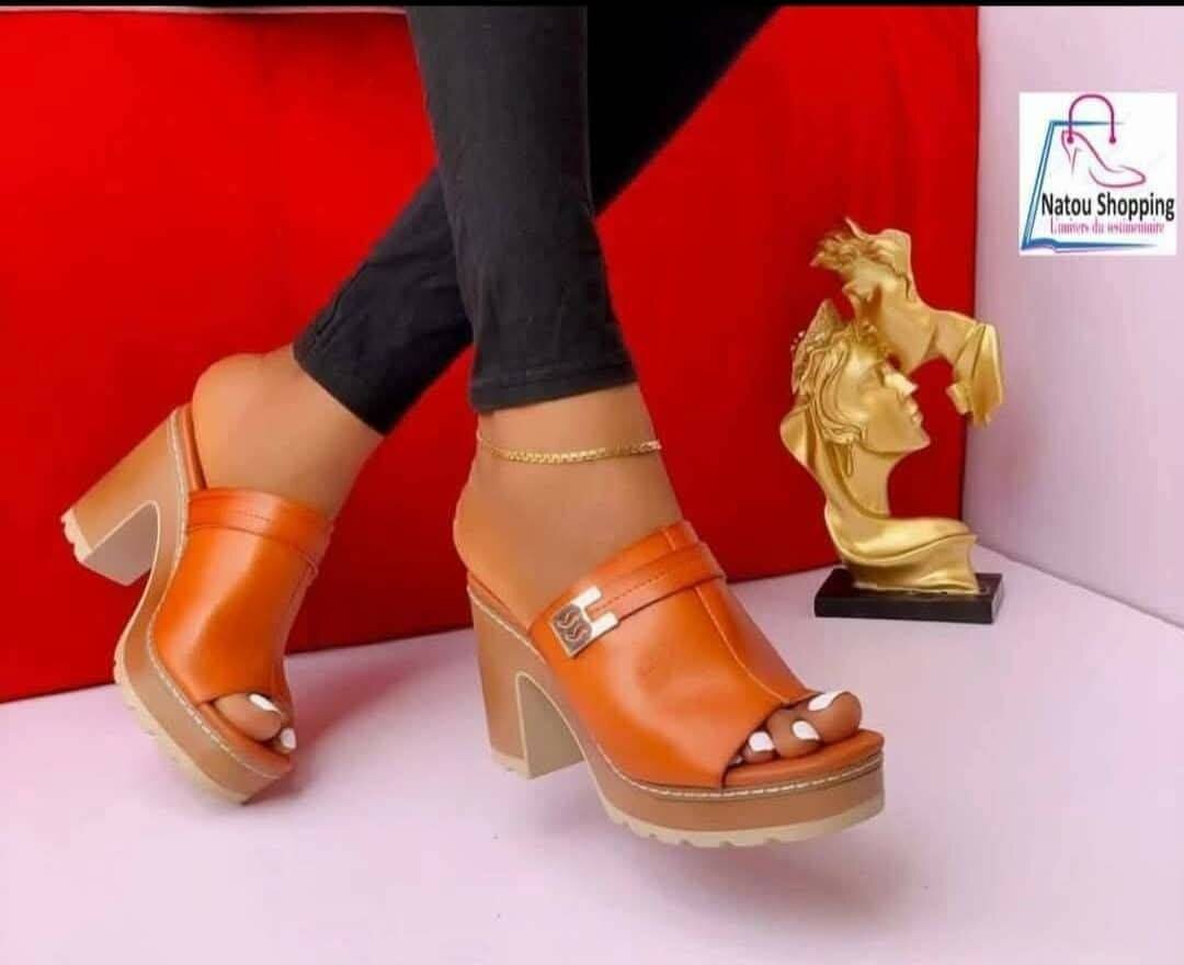 Sandales à talons élégantes