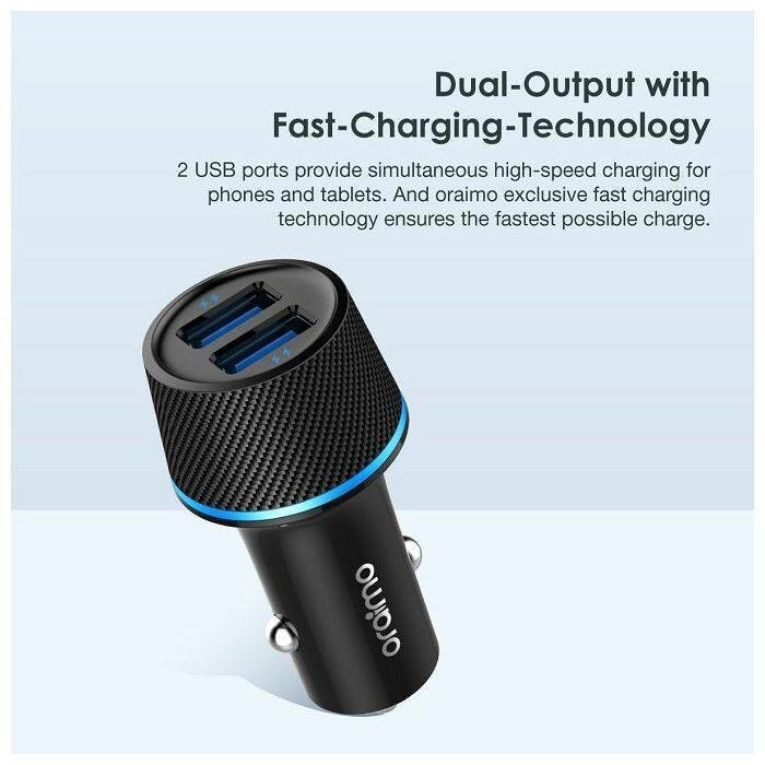 ORAIMO - Chargeur allume cigare Highway Pro OCC-21D