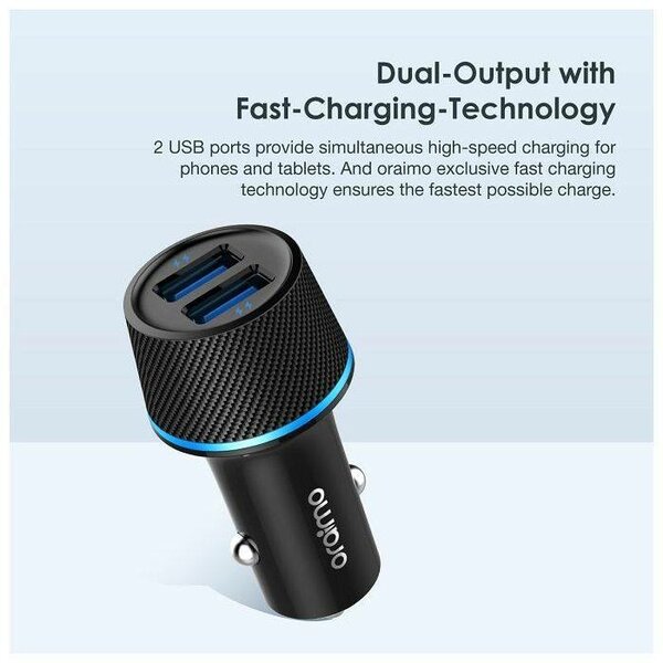 ORAIMO - Chargeur allume cigare Highway Pro OCC-21D