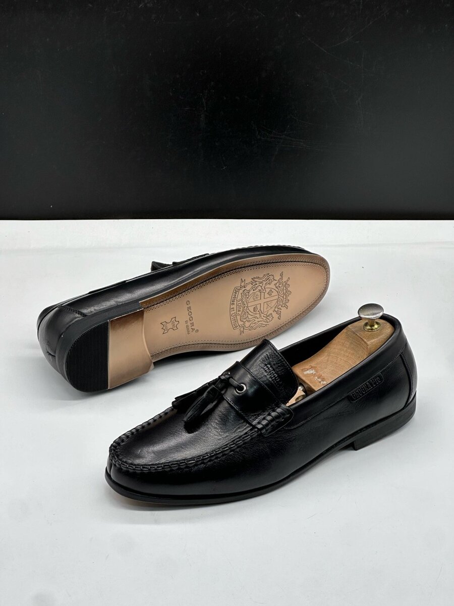 Mocassins en cuir