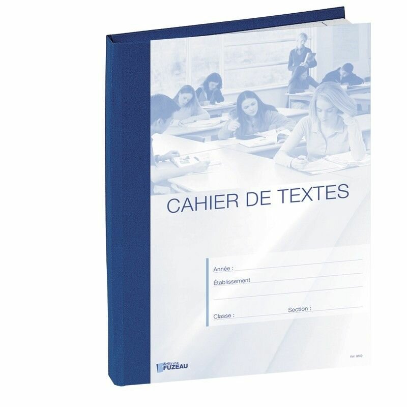 Cahier de Textes Éducatif 500p