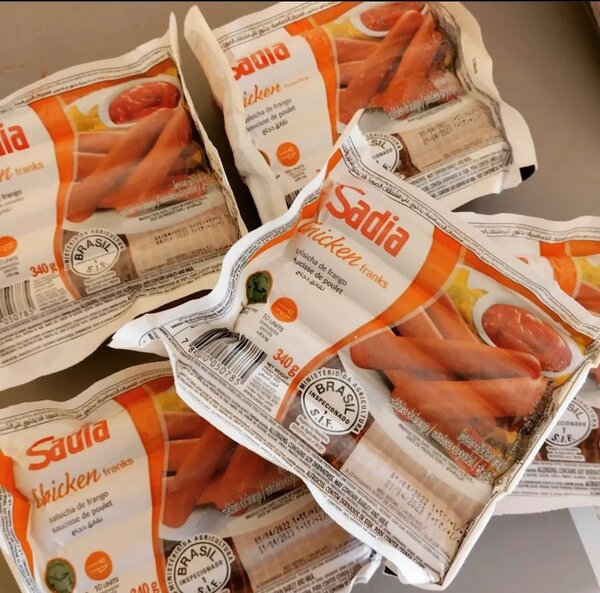 Chicken sausages