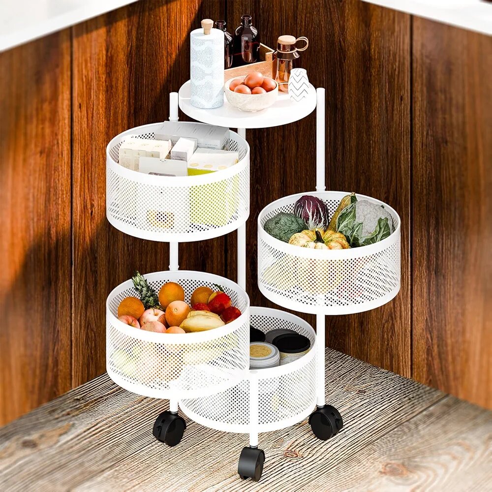 Étagère de rangement 4 niveaux
