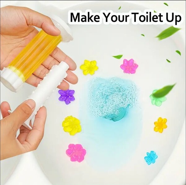 Toilets gel stamps