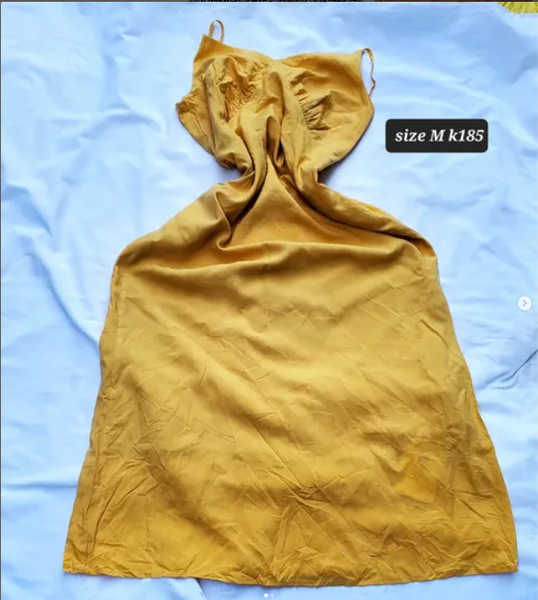 yellow dress