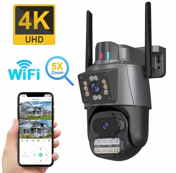 Besder 8mp Dual lens Ptz camera