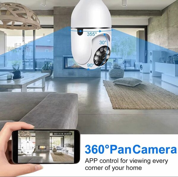 Caméra de surveillance 360°