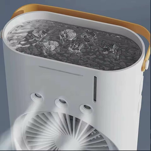 Ventilateur de climatisation rechargeable
