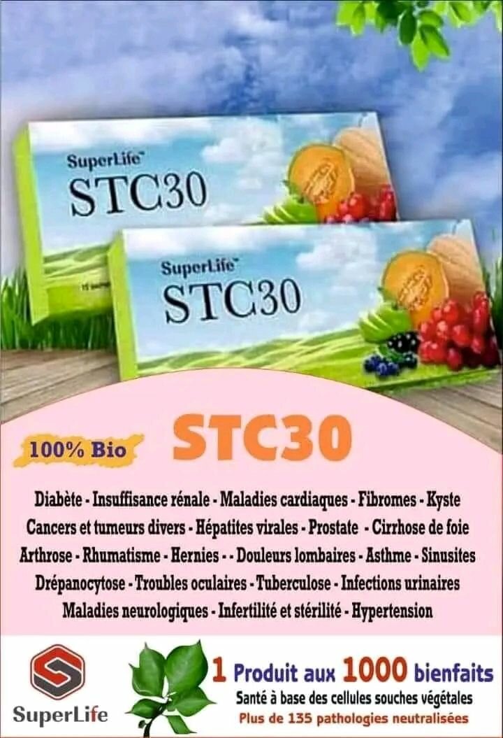 Stc30 essayer et vous verrez,satisfait ou remboursé