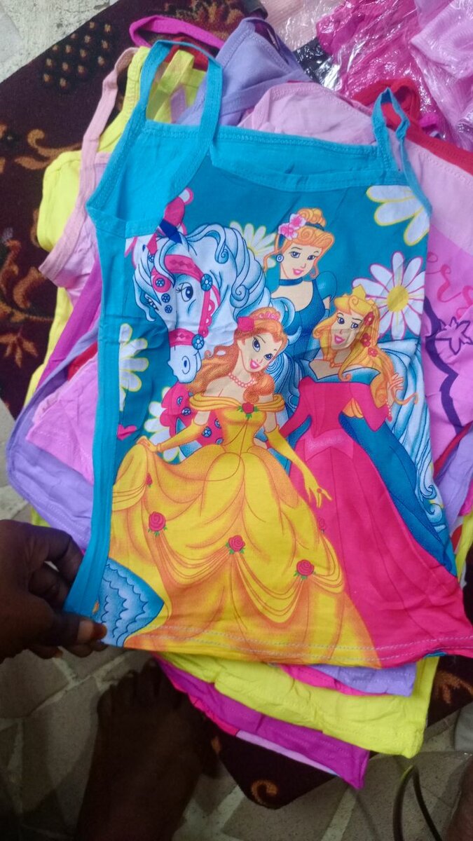 Débardeurs Enfants Princesses