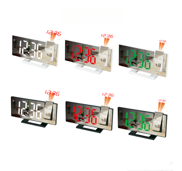 Horloge projecteur