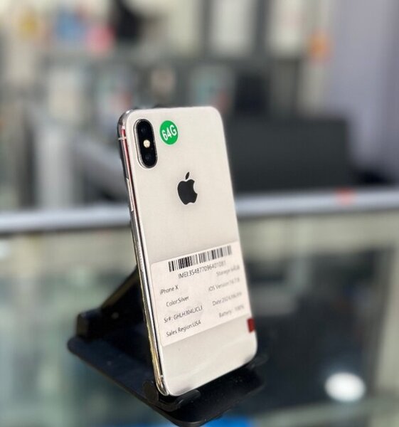 iPhone X 64GB Argent
