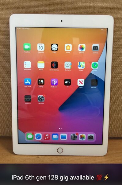 iPad 6th gen