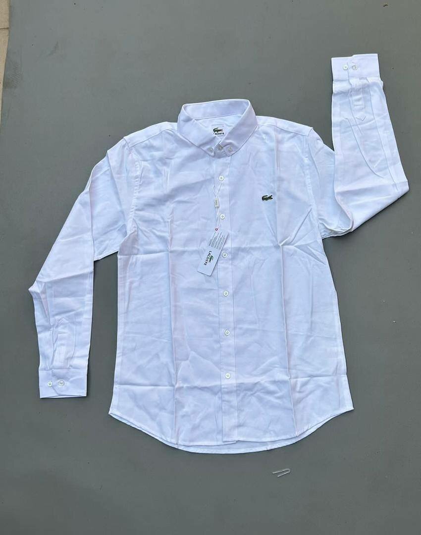 Chemise blanche manches longues