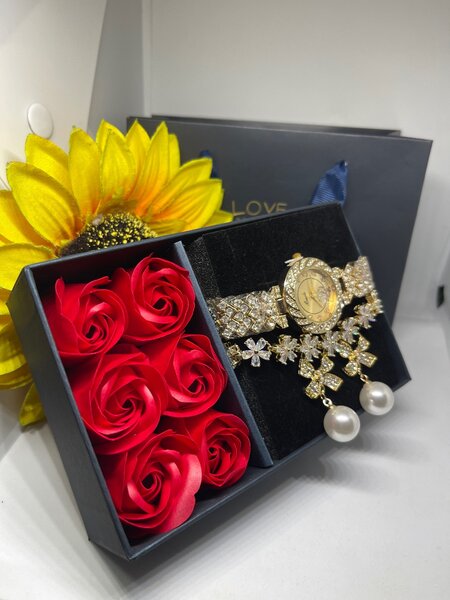 Rose jewelry set