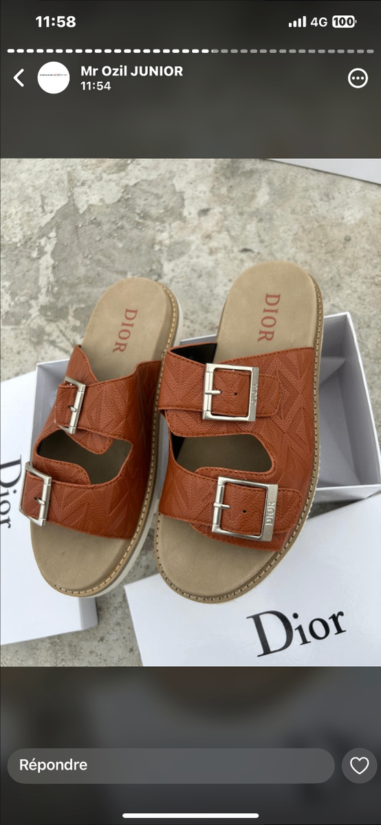 Sandales Cuir