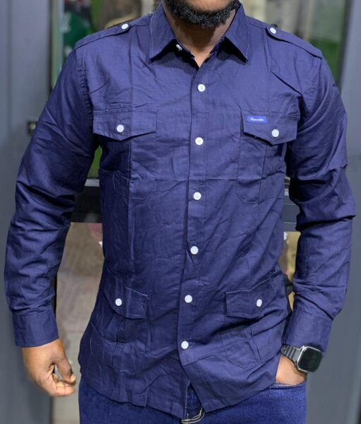 Chemise Militaire Homme Cargo
