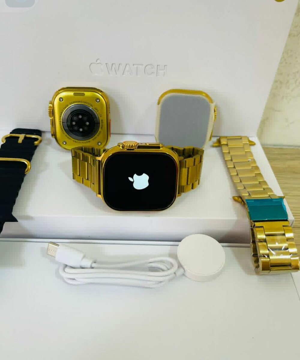 Montre apple dorée