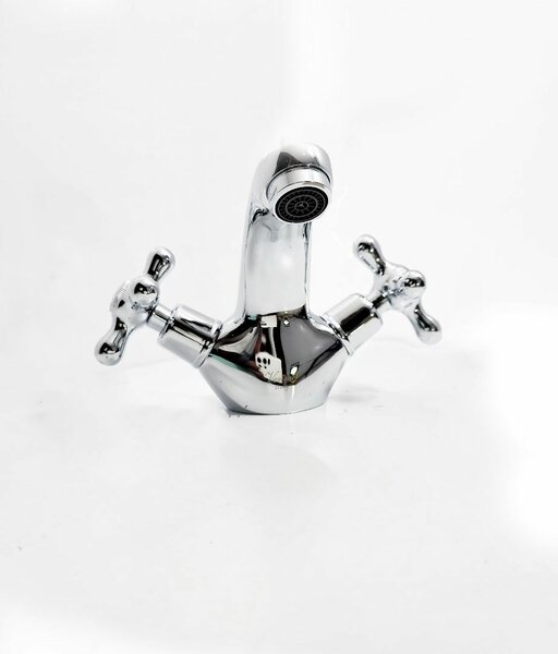MILANO BASIN MIXER-silver
