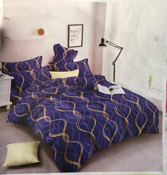 Blue bedsheets