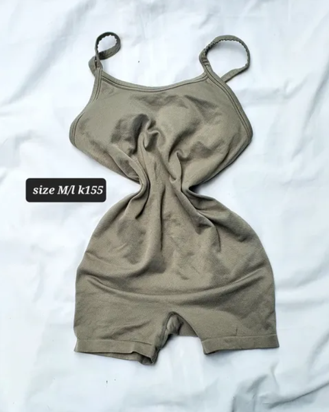 overalls gray
