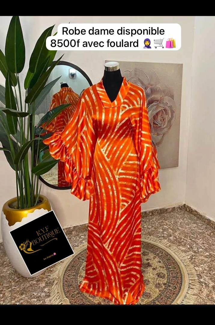Robe soie