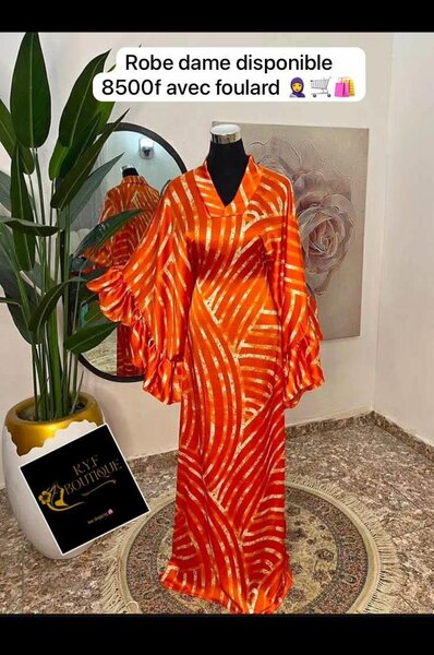 Robe soie