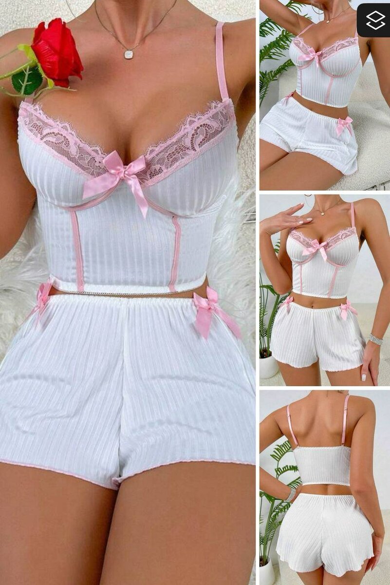 Ensemble de pyjama femme élégante