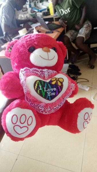 Peluches rouge
