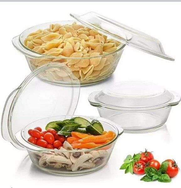 Pyrex glass bowls