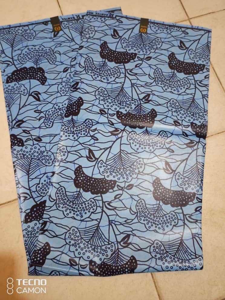 Pagne Wax indigo