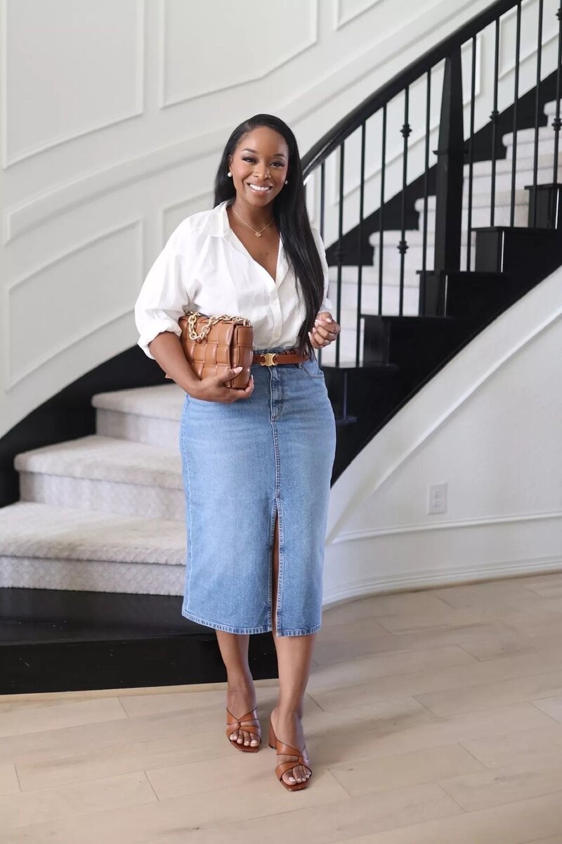 Jeans Skirt
