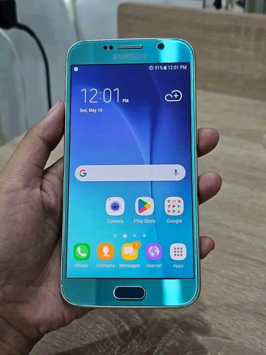 Samsung Galaxy S6 Bleu