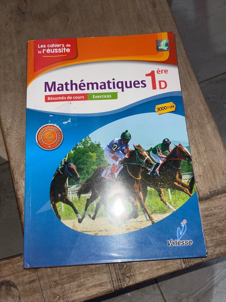 Livre Mathématiques 1ère D