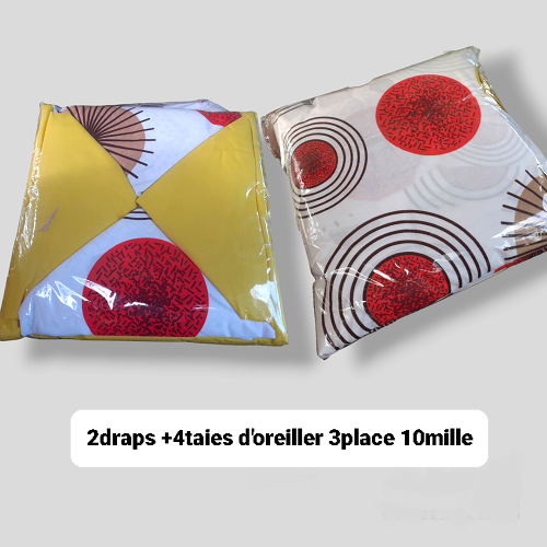 Draps 3place avec couverture