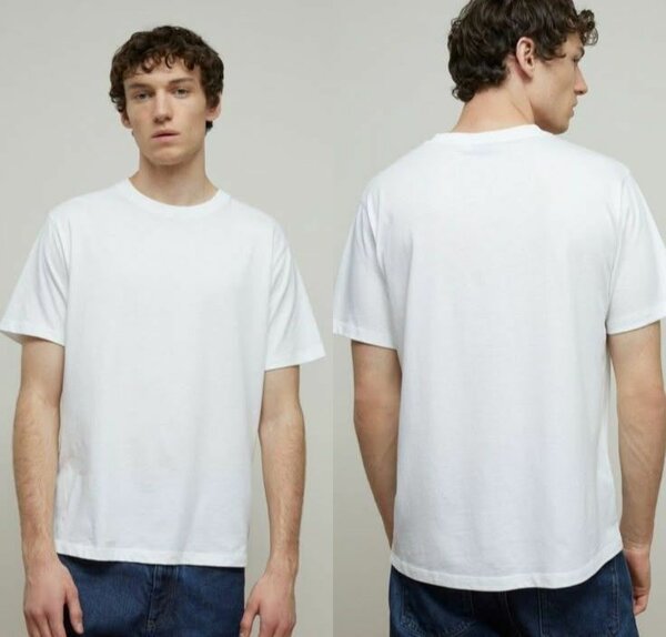 T-shirt classiqu blanc unisexe