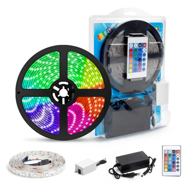 Bande LED RVB 10M télécommandé