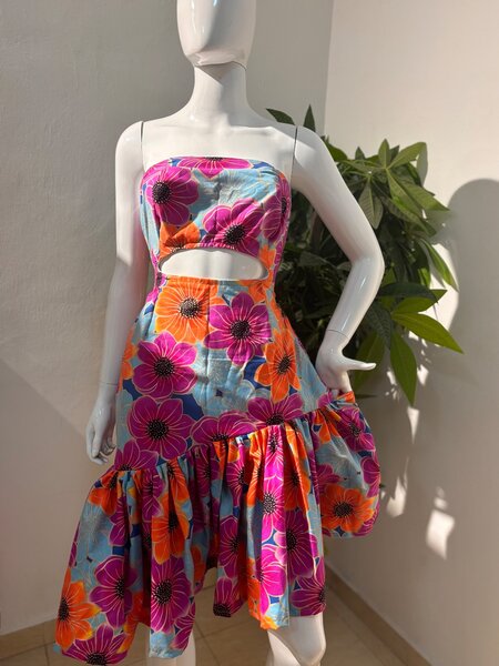 African Print Dress