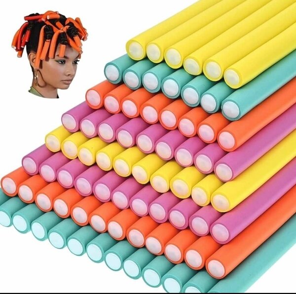 Bigoudis Flexibles Colorés