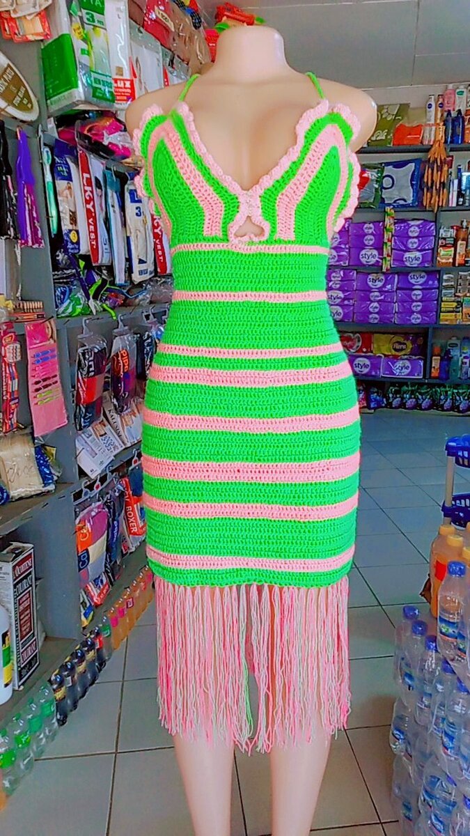 Robe tricotée