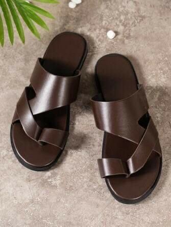 Sandales en cuir durable