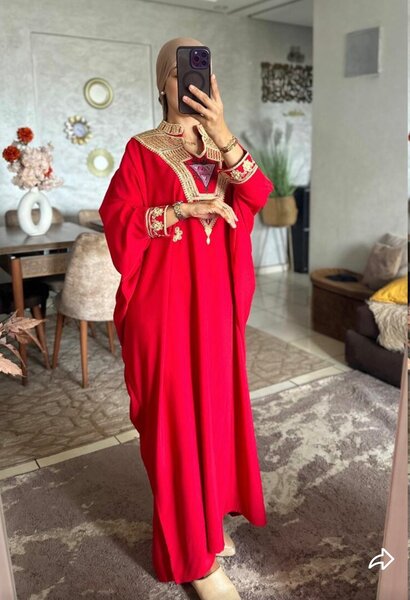 Robe Caftan Élégante Femme