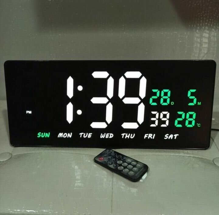 Horloge Murale LED Multifonction