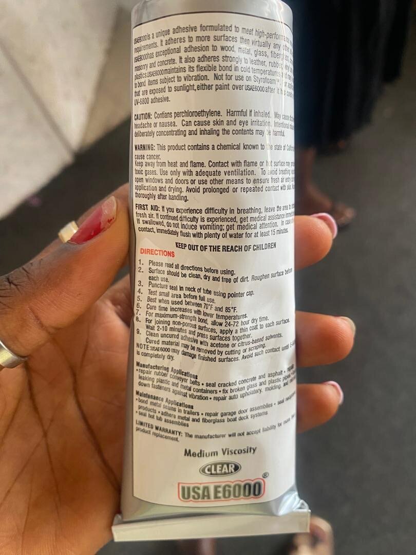 E6000 glue