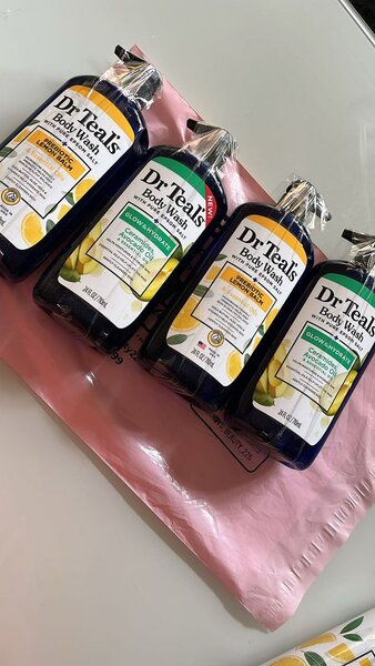 Dr teal gel douche