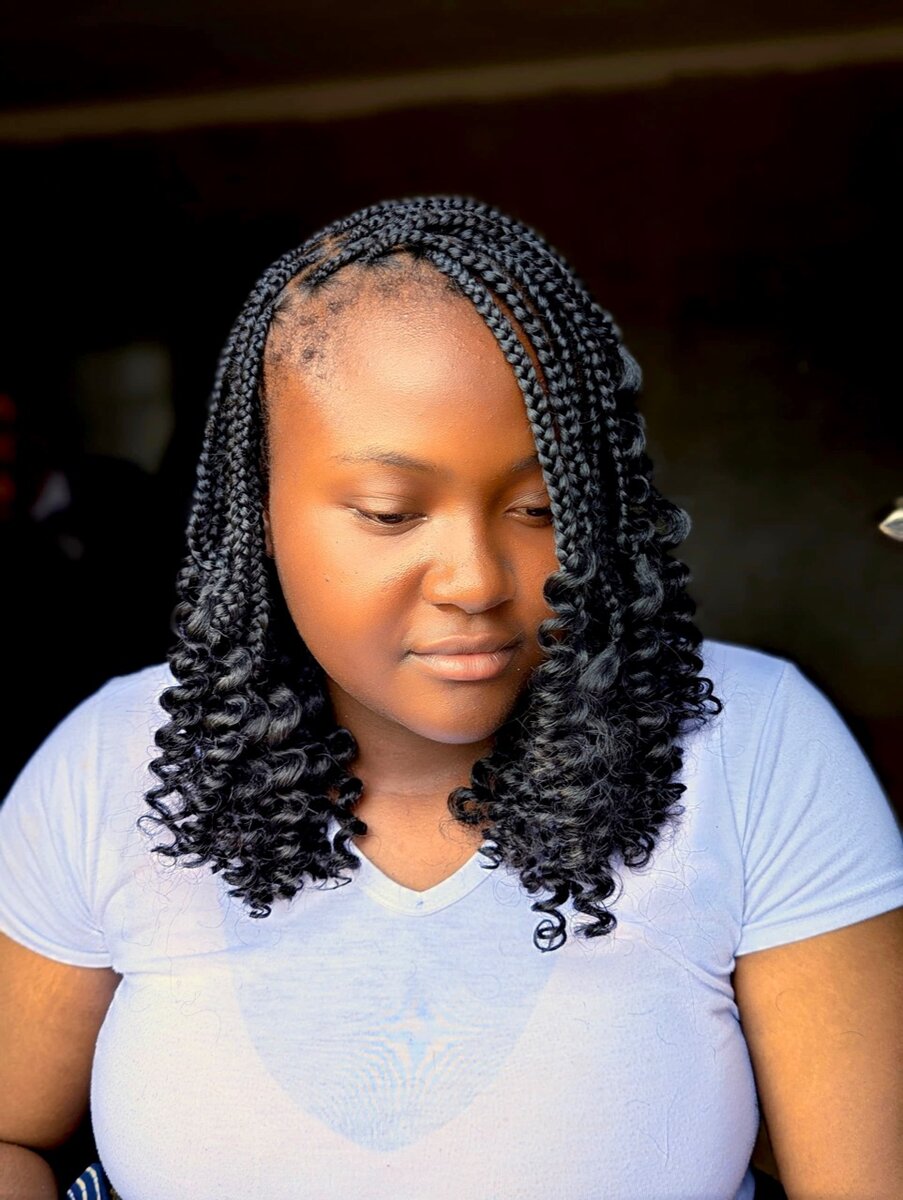 Knotless braids