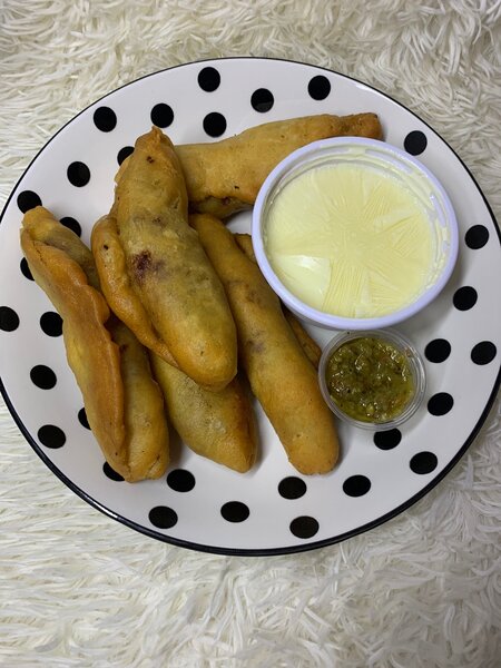 Beignets de banane savoureux