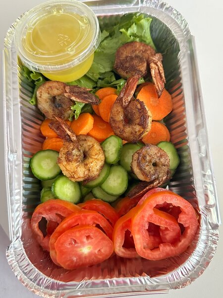 Salade crevettes