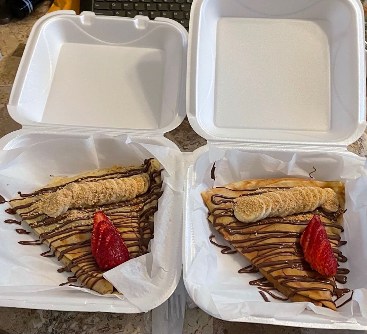 Crêpes au nutella