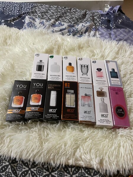 Parfum pour homme et femme